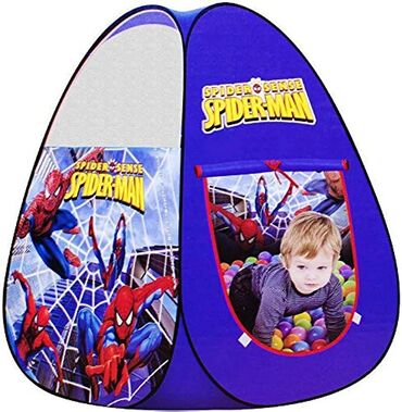 uwaq oyuncaqlari nerf: Spider Man çadır uşaq üçün.
110 SM hündürlüyü 
110 SM eni