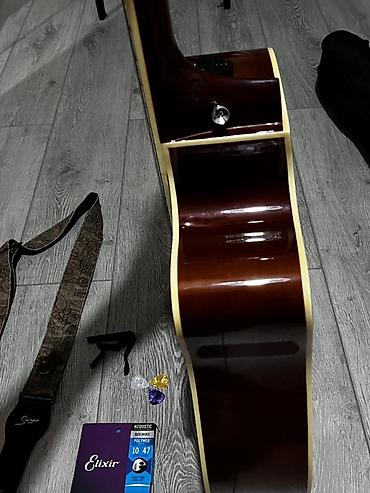 gitara simləri: Teçili Akuistik gitar dəsti - Korpus: dreadnought - Rəng: sunburst — 5