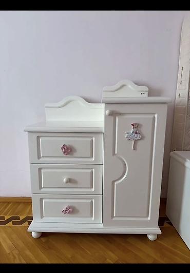 balerina: Uşaq otağı üçün ağ rəngli mebel dəsti Dodo mebel Tərkib: - 3 qapılı — 4