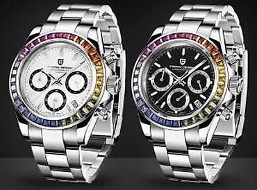 Ručni satovi: PAGANI DESIGN PD-1644 Sport - 40mm - RAINBOW - Rolex Daytona Potpuno — 10