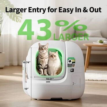 Bio-tualetlər və doldurucular: Petkit Purobot MAX Pro 2 (P9904) 76 litr tutum, 10 kq-dan kiçik — 7