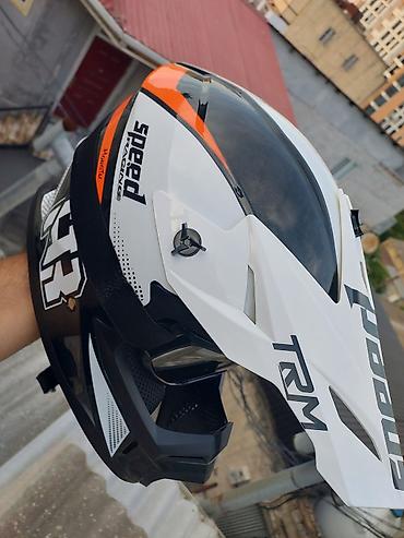 Moto geyim: Off-Road (Cross) Moto kask satıram Məhsul yenidir, istifadə — 8