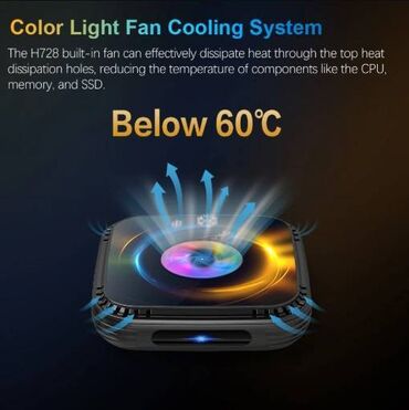 DVD i Blu-ray plejeri: Android TV Box - VONTAR H728 Allwinner- 4/64GB - 8 jezgara procesor — 2