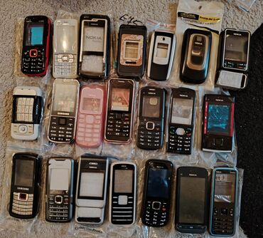 Digər ehtiyat hissələri: Köhnə model mobil telefon korpusları və ehtiyat hissələri dəsti - — 15