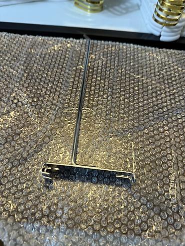 divar rəf: Metal vitrın/asma panel üçün asqı tutacağı. Məhsul T formalı alt — 3
