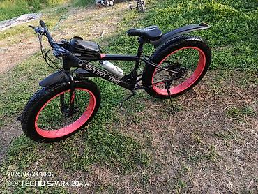 Velosipedlər: Fatbike velosiped – Sport Time Xüsusiyyətlər: - Geniş “fat” təkərlər — 5