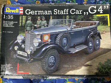 Модели автомобилей: German Staff car G 1:35 масштаб все на месте все детали! Ручаюсь!