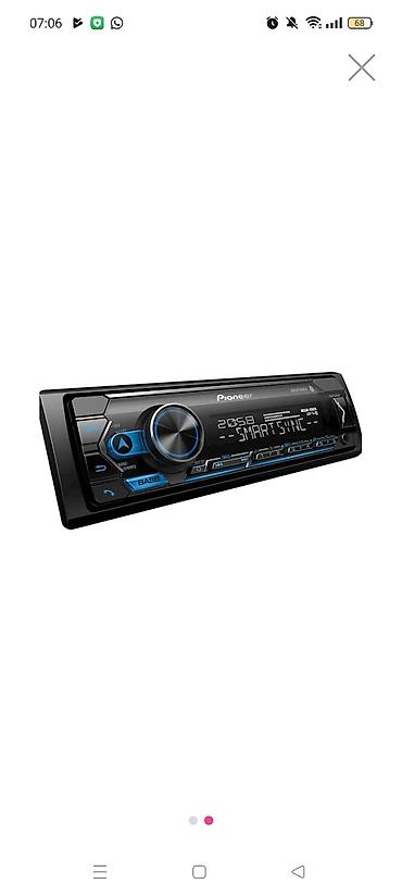 subvufer: Pioneer 1-DIN avtomobil maqnitolası - Bluetooth dəstəyi: telefonla — 1
