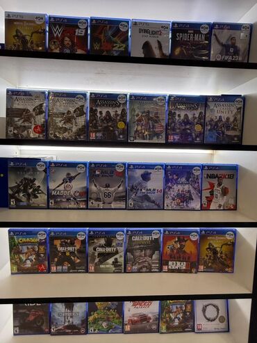 Bu kolleksiyada müxtəlif janrlarda PS4 oyunları təklif olunur. Hər bir