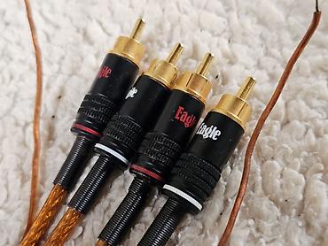 Druga oprema za računare i laptopove: Eagle RCA Činč Interconnect Kabl Stereo RCA interkonekt kabl (2x RCA — 9