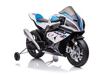 decije pesme: Dečiji motor na akumulator BMW HP4 plavo-beli – licencirani BMW — 2