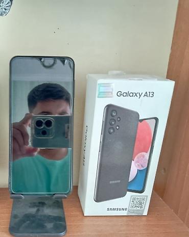 samsung printer: Samsung Galaxy A13, 128 GB, rəng - Qara, Düyməli — 2