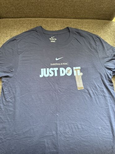 флейта цена: Футболка Nike темно-синего цвета с надписью "Basketball is music. Just