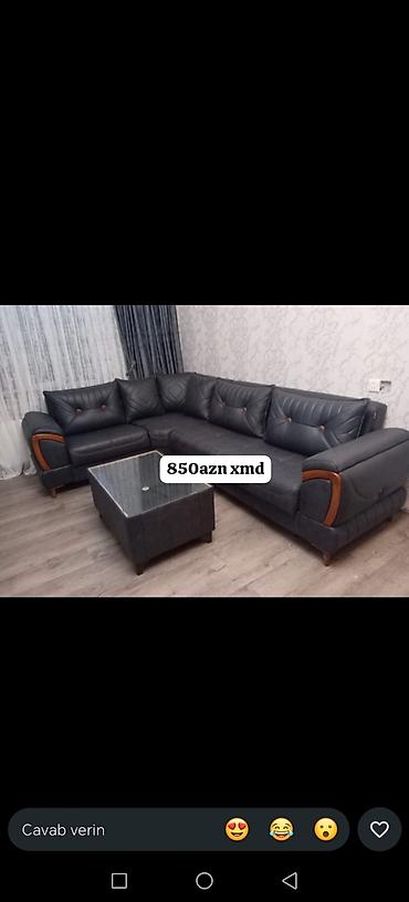 Künc divan dəstləri – müxtəlif modellər - Forma: L-şəkilli künc