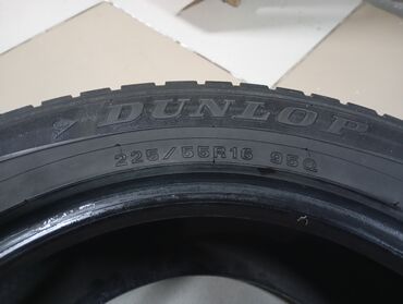 Шины: Шины 225 / 55 / R 16, Зима, Б/у, Комплект, Легковые, Япония, Dunlop