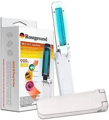 robot sweepin: Prenosna uv lampa za dezinfekciju efikasno uklanja bakteri. prenosna — 1