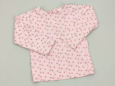 elegancka bluzka pudrowy róż: Blouse, 1.5-2 years, 86-92 cm, condition - Very good