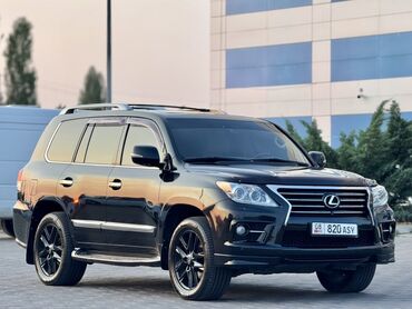 runx alex: Внедорожник Lexus LX в черном цвете. Оснащен рейлингами на крыше