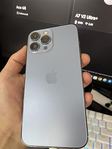 iphone xt: Apple iPhone 13 Pro max (ТУРБОСИМ). в светло-голубом цвете. Смартфон с — 2