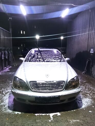 пневмоцентр бишкек: Mercedes-Benz S-Class: 2000 г., 4.3 л, Автомат, Бензин, Седан