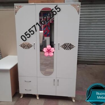 Sifarişlə dolablar: 155azn 3qapi Təzədir sifarişlə hazırlanır rəng seçimi isdeye görə — 26