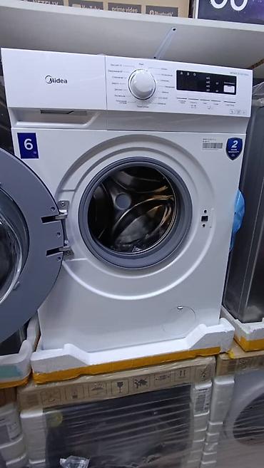 Automatic washing machines: Стиральная машина автомат Midea, Новый, До 6 кг, Компактная, узкая — 7