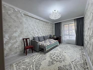 110: 3 комнаты, 110 м², Асанбай мкр Элитка, 5 этаж, Евроремонт — 5
