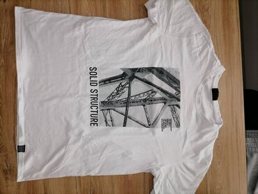 springfield muske majice: Men's T-shirt Springfield, L (EU 40), bоја - Bela