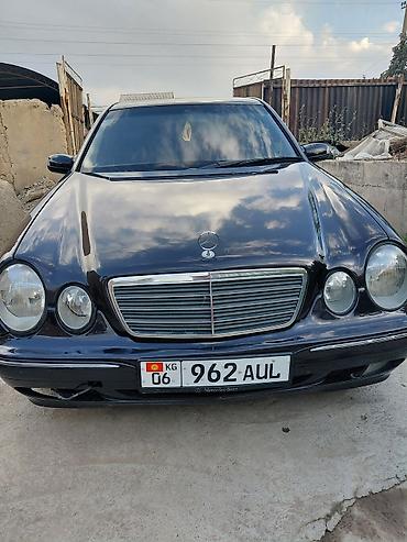 электр авто: Mercedes-Benz E-Class: 2001 г., 2 л, Кол менен иштөөчү, Бензин, Седан — 3