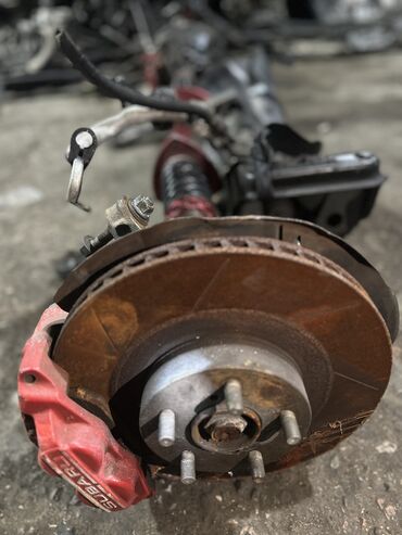 Суппорты: Комплект суппортов Subaru 2004 г., Б/у, Оригинал, Япония — 9