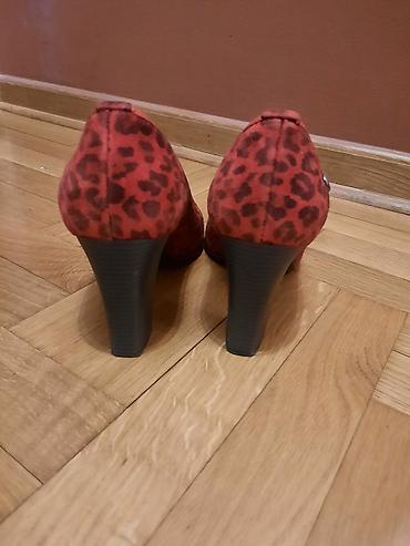 ženska obuća veliki brojevi: Ženske salonke sa leopard printom - Model: klasične salonke sa — 4