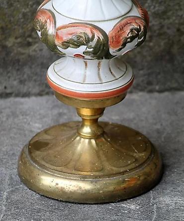 Stare vaze i dekor: Vintage Visoke Luksuzne Mesingane Stojeće pepeljare Art Deco — 6