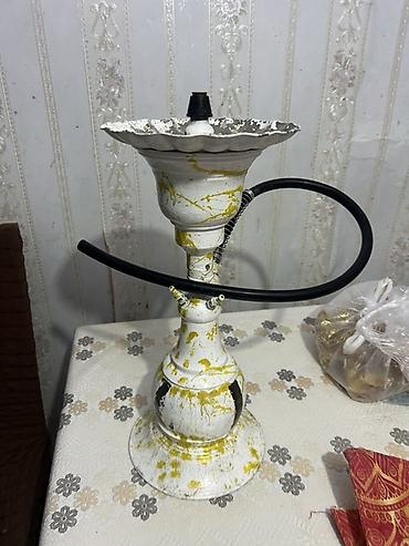 van cleef sırğa: Məhsul: Şişə qablı nərgilə gövdəsi və şlanq - Material: Metal gövdə — 2