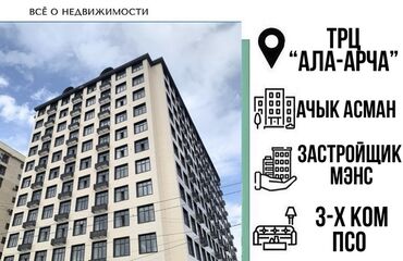 Продажа квартир: 3 комнаты, 150 м², Элитка, 10 этаж, ПСО (под самоотделку)