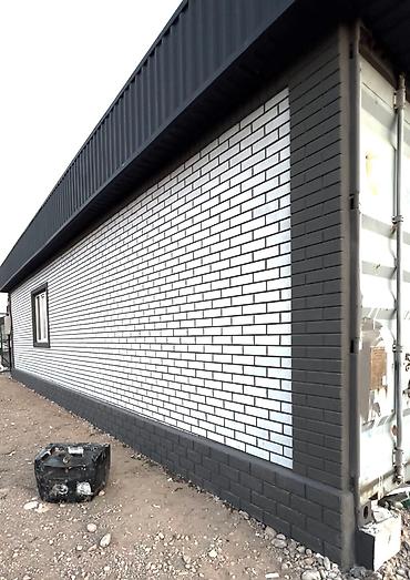 Фасадные сэндвич панели: Фасадный фибропанель. Биз сунуштайбыз: Фибробетондон жасалган фасад — 10