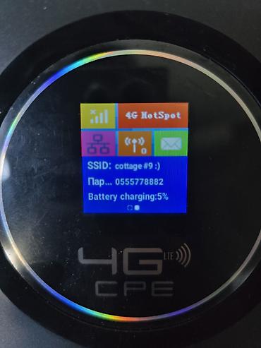 интернет вайфай: Район Гоголя-Московская 4G LTE Wi‑Fi роутер CPE с дисплеем - Тип: 4G — 3