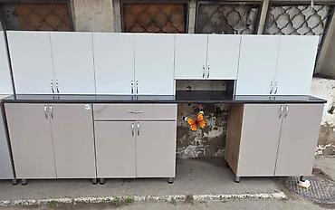 Mətbəx mebeli dəsti - Ölçü: 303 sm - Ünvan: Sabunçu - Qiymət: 350