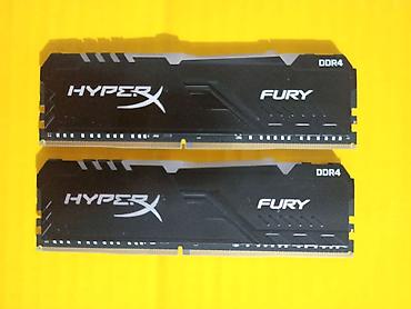 Оперативная память (RAM) для ПК: Оперативная память (RAM) для ПК, Б/у, Kingston Fury, 16 ГБ, DDR4, 3200 МГц — 5