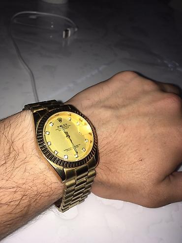 t winner: Yeni, Qol saatı, Rolex, rəng - Qızılı — 7