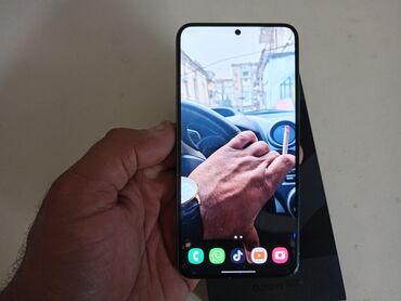 Samsung: Samsung Galaxy S22, 128 GB, rəng - Yaşıl, Barmaq izi, Face ID