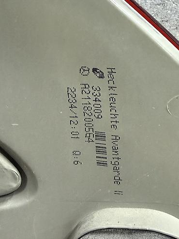 led свет: Комплект стоп-сигналов Mercedes-Benz 2003 г., Б/у, Оригинал, Германия — 6
