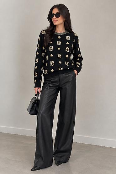 Sviterlər: Sviter, Karl Lagerfeld, L, XL, rəng - Qara — 2