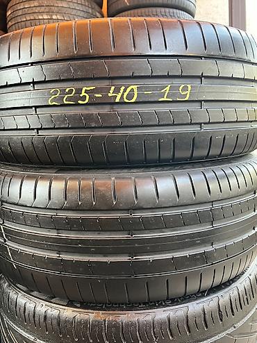 stud 100: Шины 225 / 40 / R 19, Лето, Б/у, Пара, Германия, Pirelli — 2