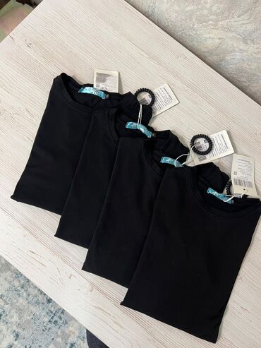 Лонгсливы: Лонгслив, цвет - Черный, Made in KG, Все размеры — 8