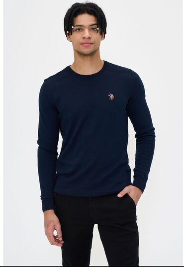 Толстовки: Men's Sweatshirt, Us Polo Assn, Новый, цвет - Бежевый, Бесплатная доставка