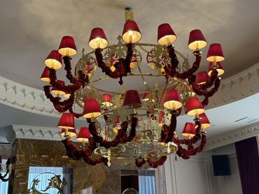 led işığ: Çılçıraq, 10 və daha çox lampa, Metal