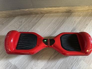 elektron gitara: Qırmızı rəngli iki təkərli hoverboard (self-balansing skuter) - Rəng — 1