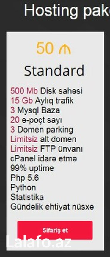 nar ayliq internet paketleri: Hostİng endİrİm kompanİyasi ra. Host hosting xidməti, sizlərə 365