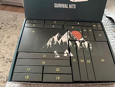 advent: Advent Calendar: The Survival Kits — туристический адвент‑набор 24-в-1 — 1