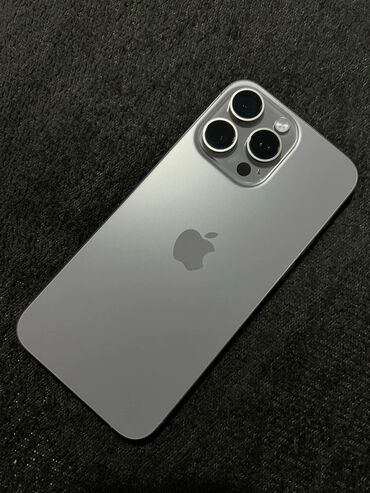 купить apple watch бишкек: IPhone 15 Pro Max, 256 ГБ, Natural Titanium, 86 %